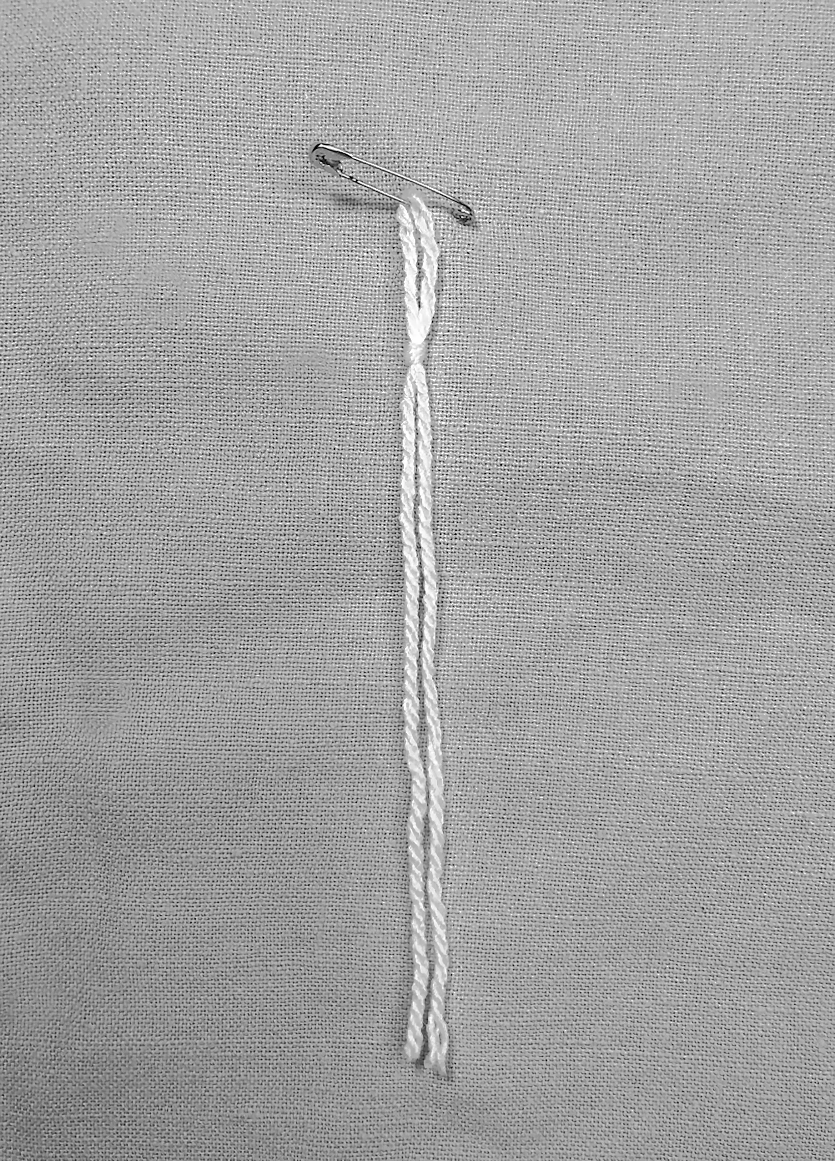 Tuto plume en laine étape 1 Tuto plume en laine étape 1
