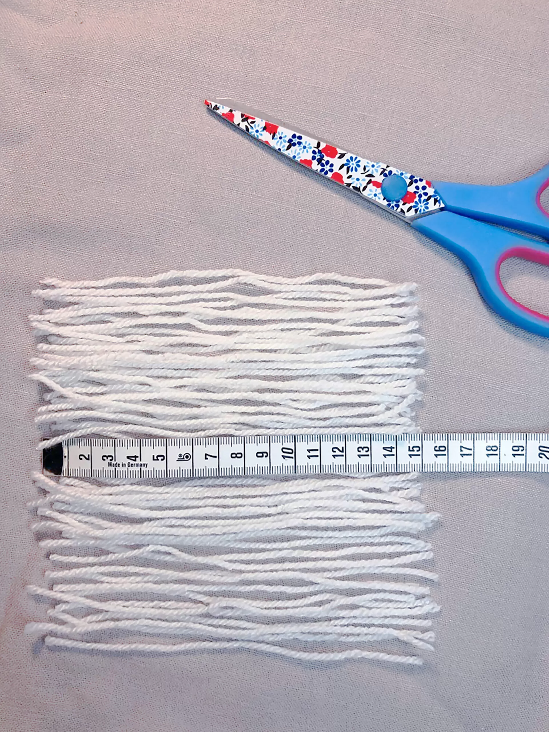 Tuto plume en laine étape 2 Tuto plume en laine étape 2