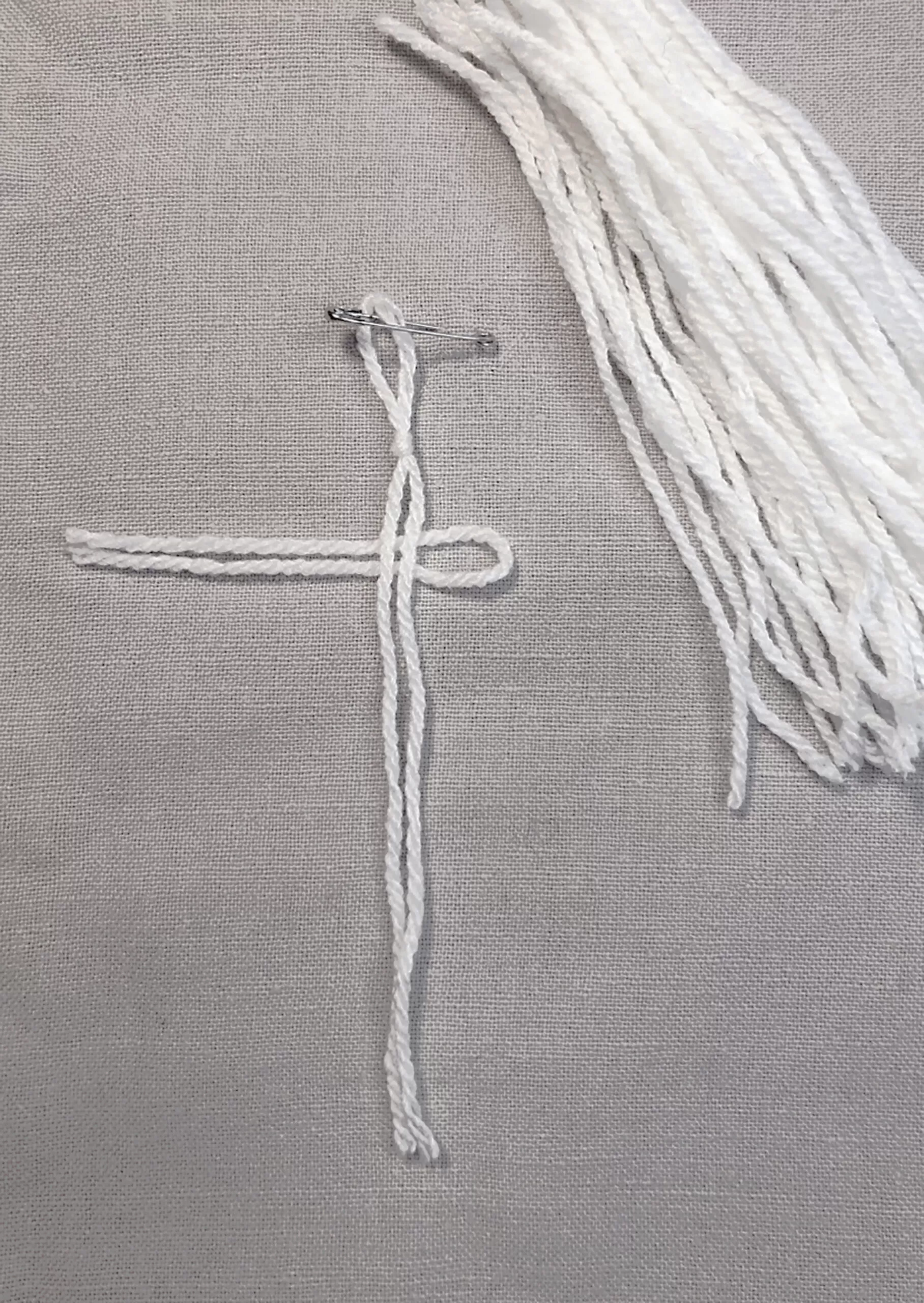 Tuto plume en laine étape 3 Tuto plume en laine étape 3