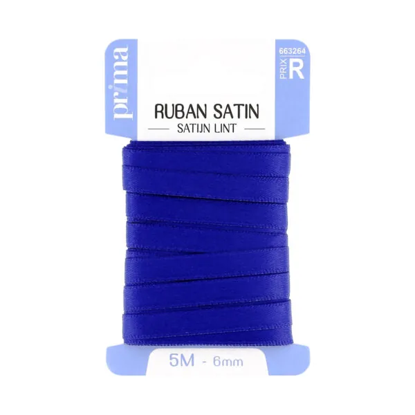 Ruban satin assortiment 5M x 6MM – Image 4