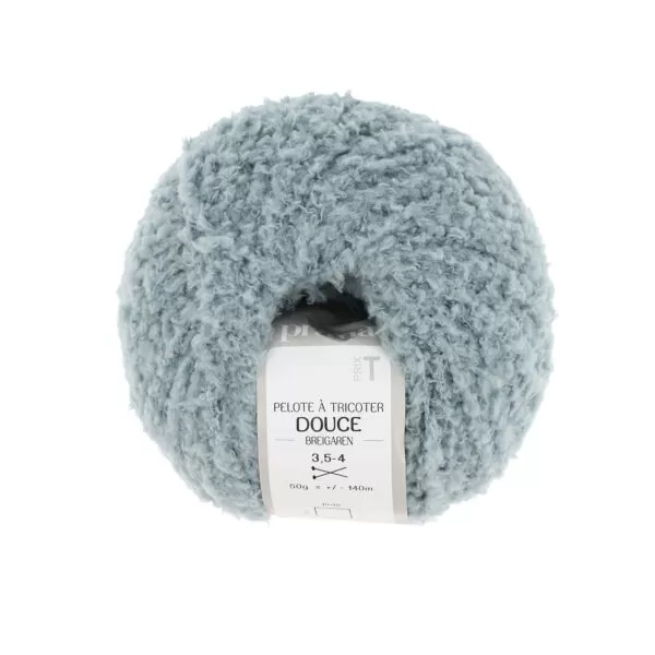Laine à tricoter douce 50g bleu ciel - Prima Mercerie