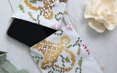 Comment réaliser une pochette pour portable ?