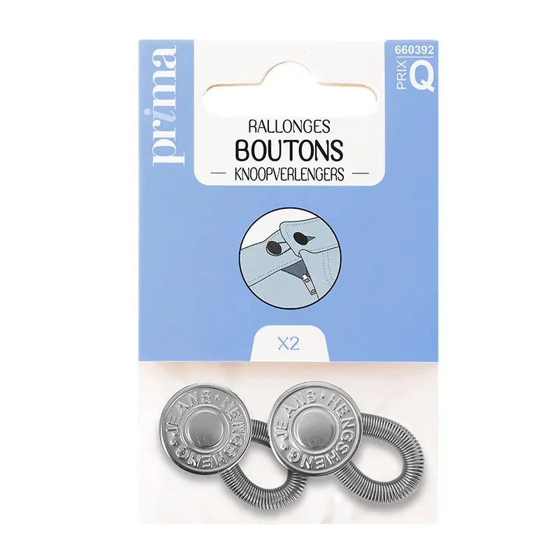 Rallonge bouton pour pantalon